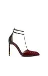 TOM FORD Python-effect leather pumps sold by Siebentaschen