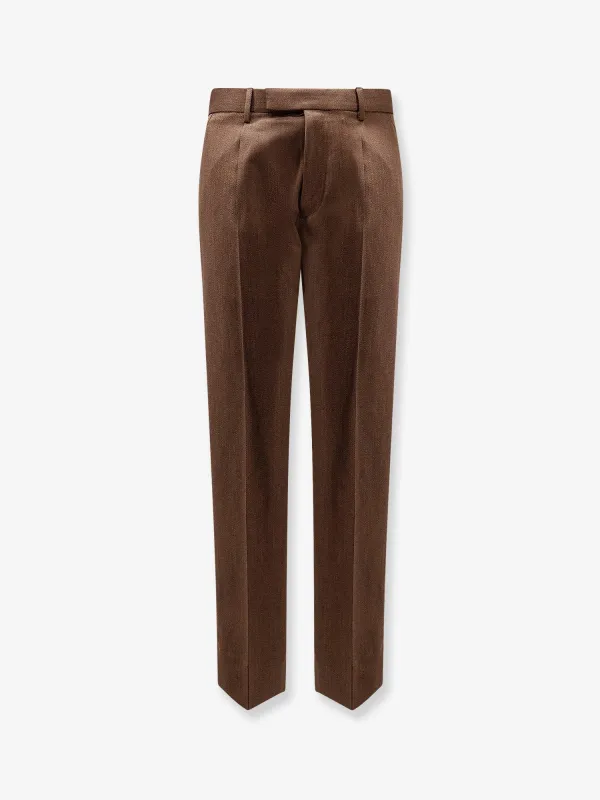 Zegna Wool trousers sold by Siebentaschen