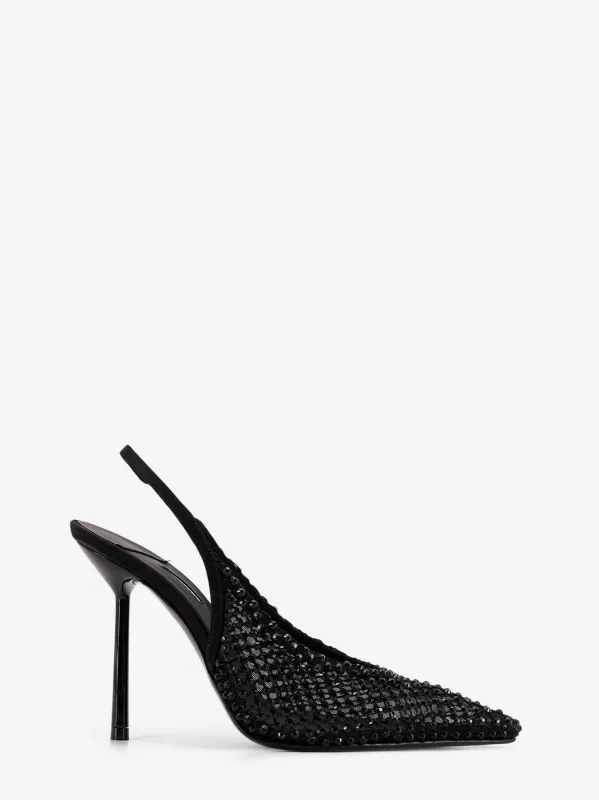 LE SILLA Gilda slingback décolleté sold by Siebentaschen