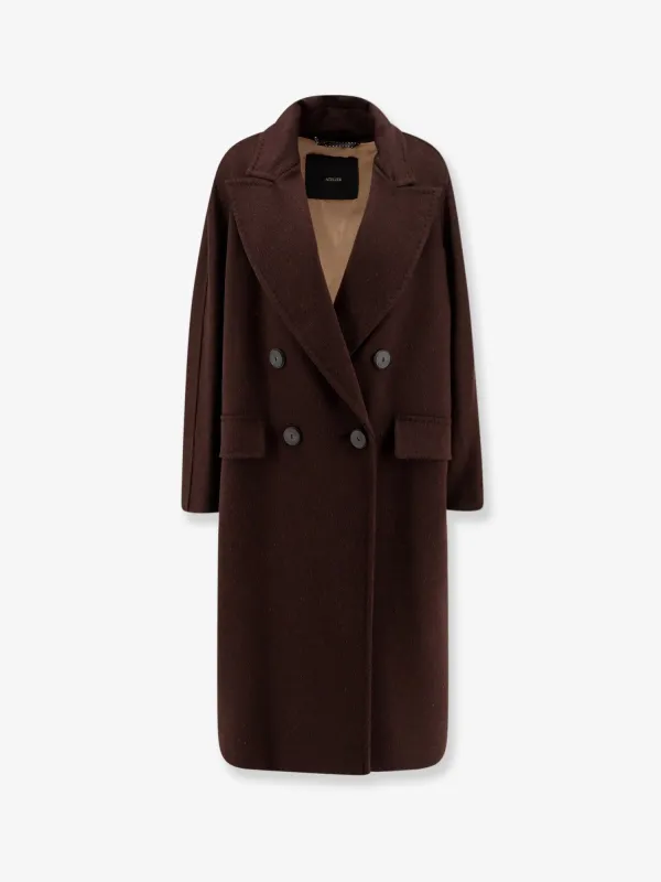 Max Mara Angus cashmere and alpaca coat sold by Siebentaschen