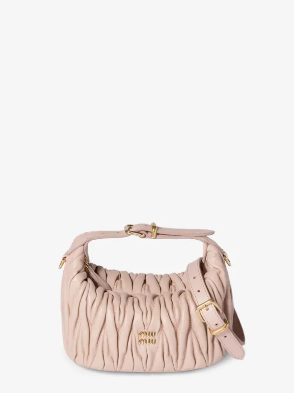 Miu Miu Matelassé leather handbag sold by Siebentaschen