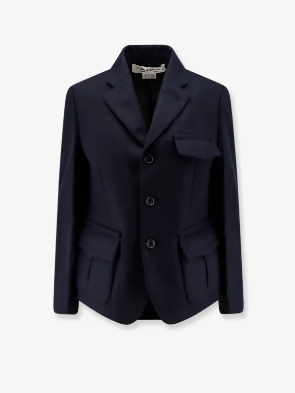 COMME DES GARCONS PLAY Wool blend blazer made by Comme des Garcons PLAY