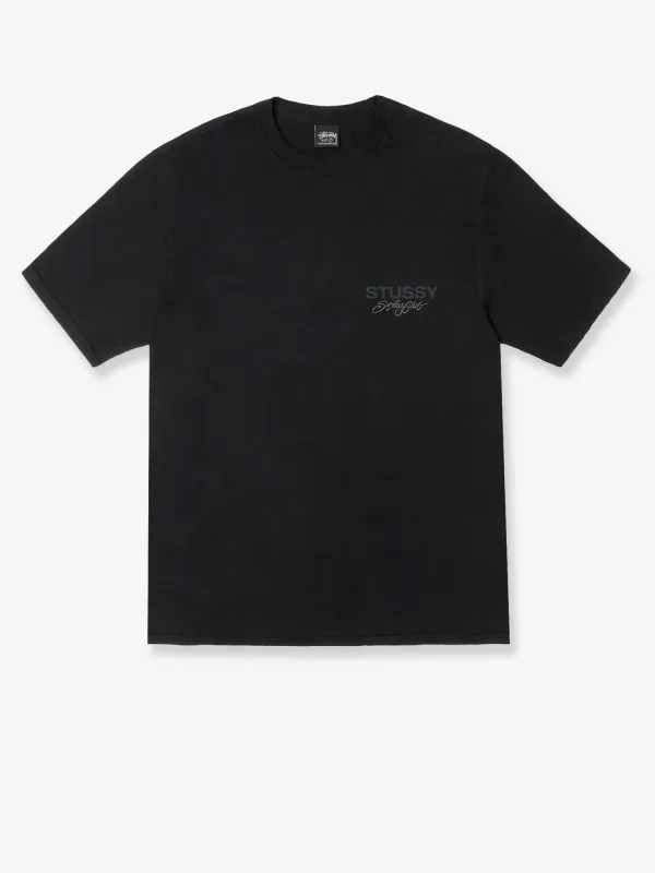 STUSSY Surf Club cotton T-shirt sold by Siebentaschen