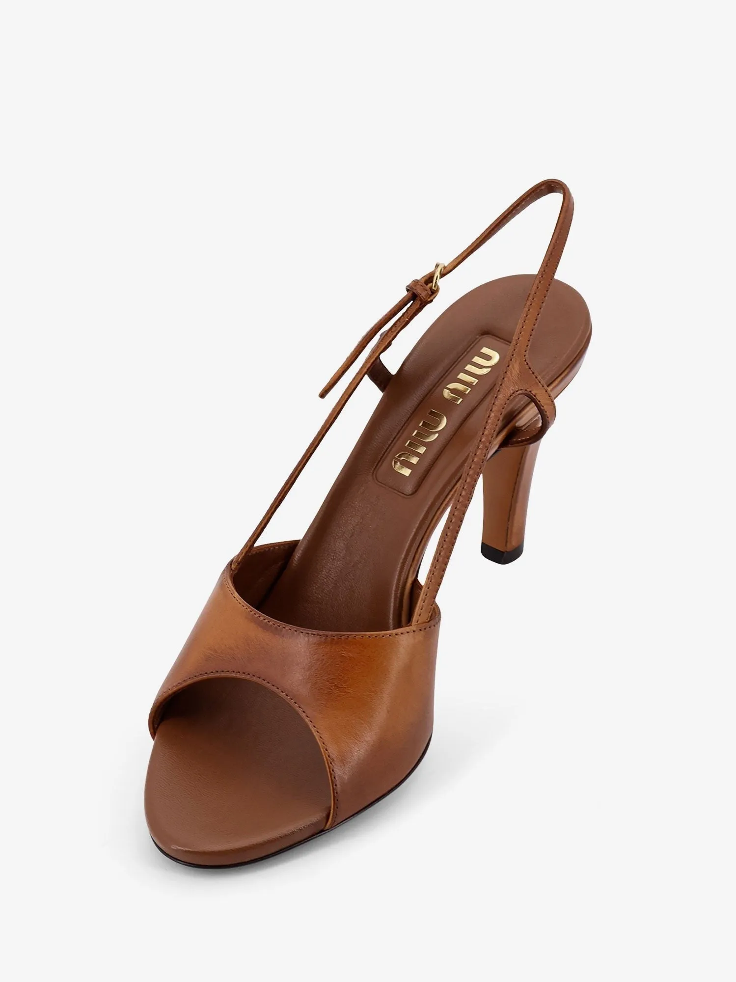 Miu Miu Vintage leather sandals sold by Siebentaschen product image thumbnail 4