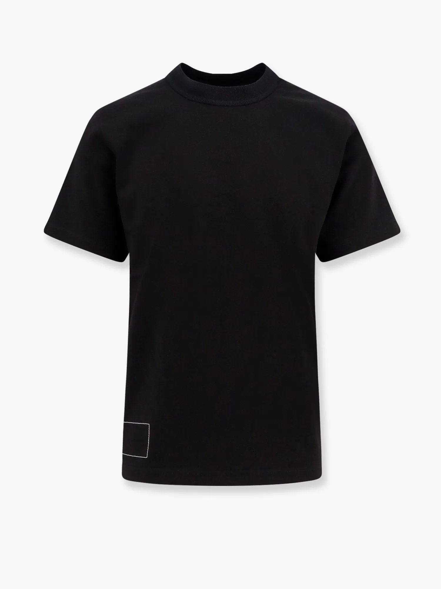 SACAI Cotton t-shirt with logo on the back sold by Siebentaschen