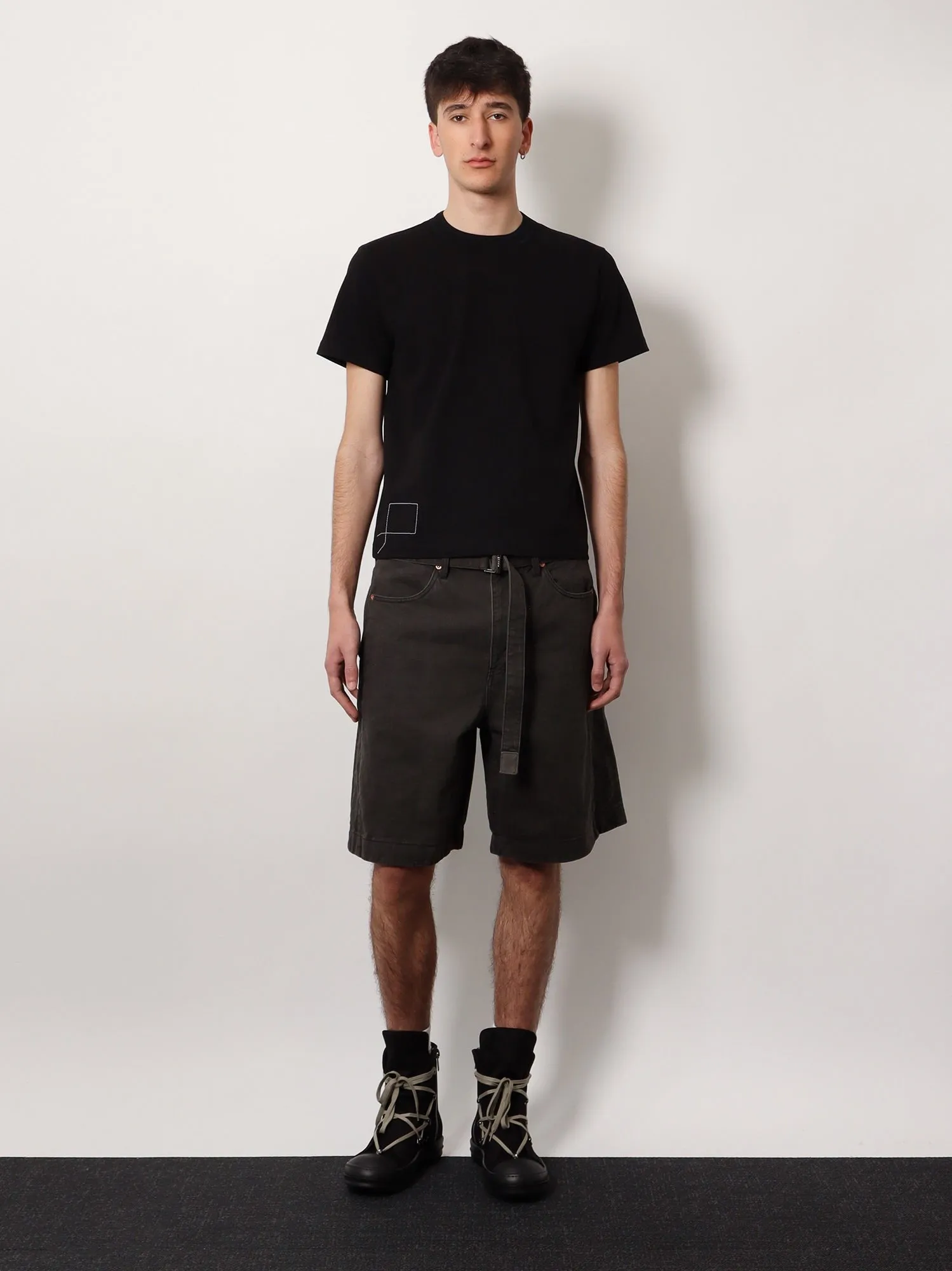 SACAI Cotton t-shirt with logo on the back sold by Siebentaschen product image thumbnail 2