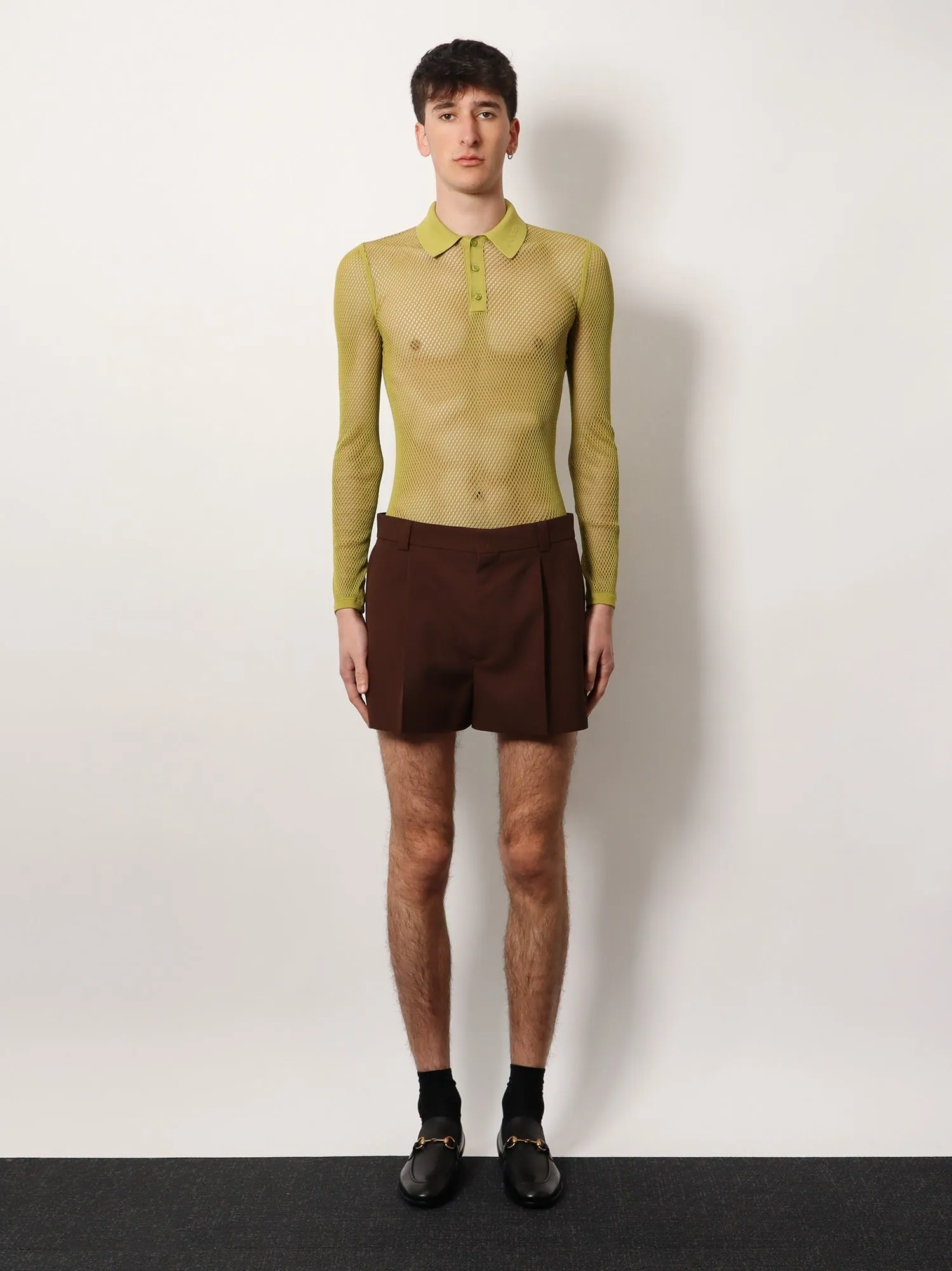 Gucci Perforated polo shirt sold by Siebentaschen product image thumbnail 3