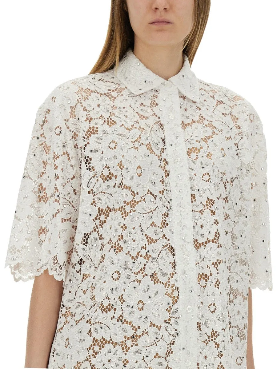 MICHAEL BY MICHAEL KORS FLORAL LACE SHIRT sold by Siebentaschen product image thumbnail 4