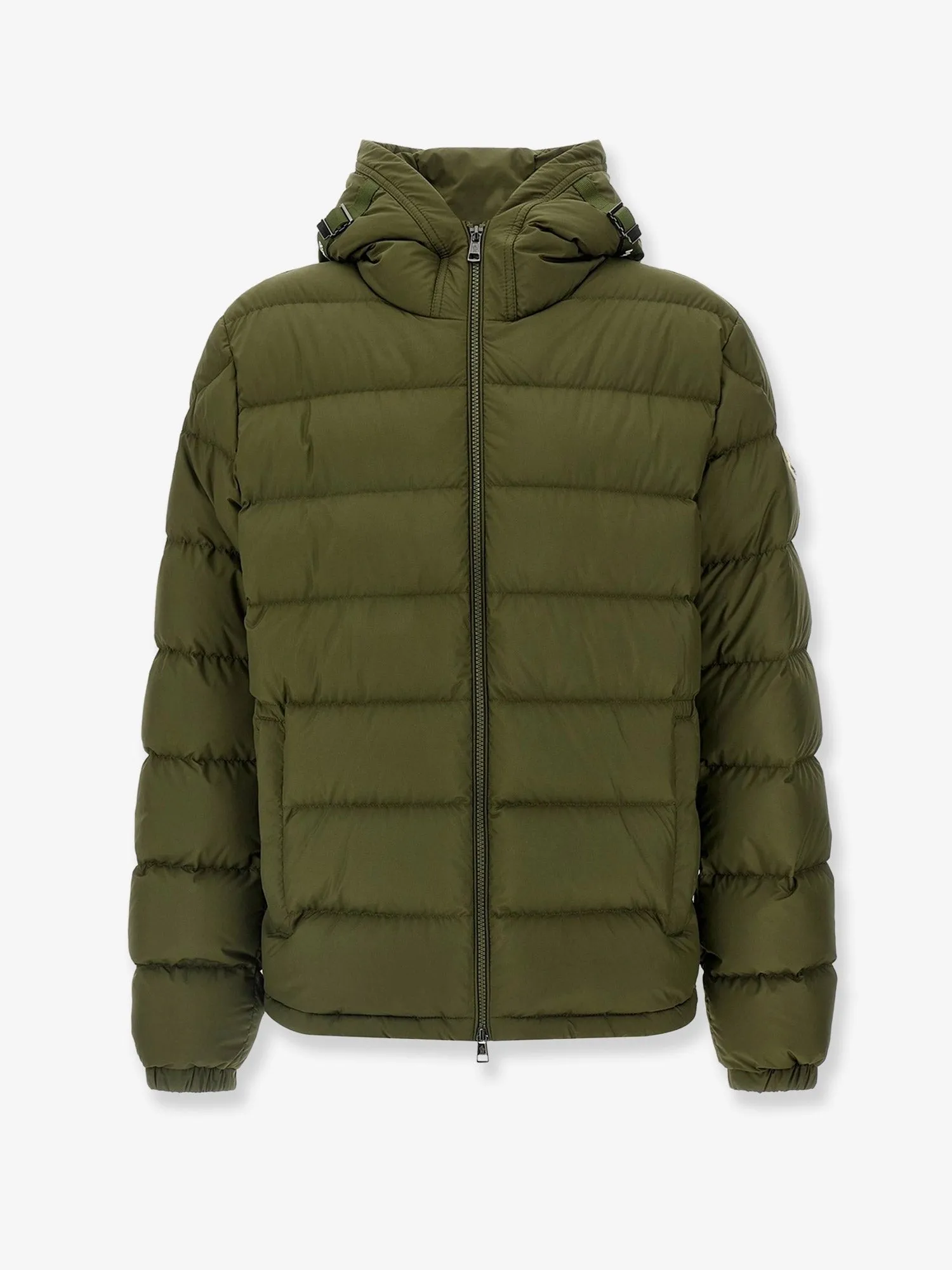 Moncler Laveraet hooded down jacket sold by Siebentaschen