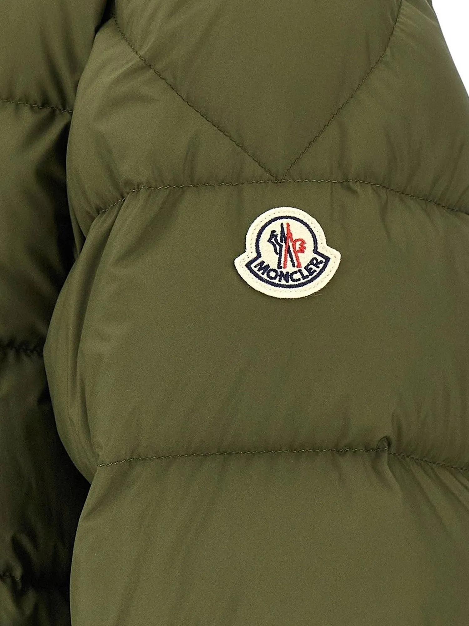 Moncler Laveraet hooded down jacket sold by Siebentaschen product image thumbnail 3