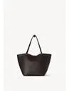 THE ROW Park Tote Three Stitch leather shoulder bag sold by Siebentaschen