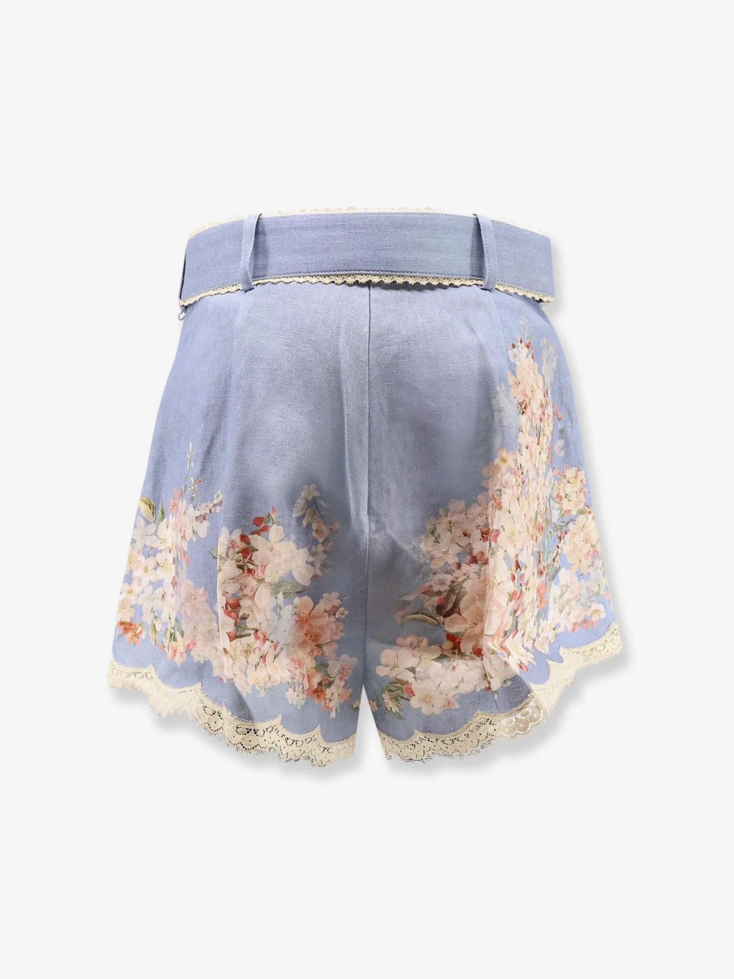ZIMMERMANN Cascadian Tuck ramie shorts sold by Siebentaschen product image thumbnail 4