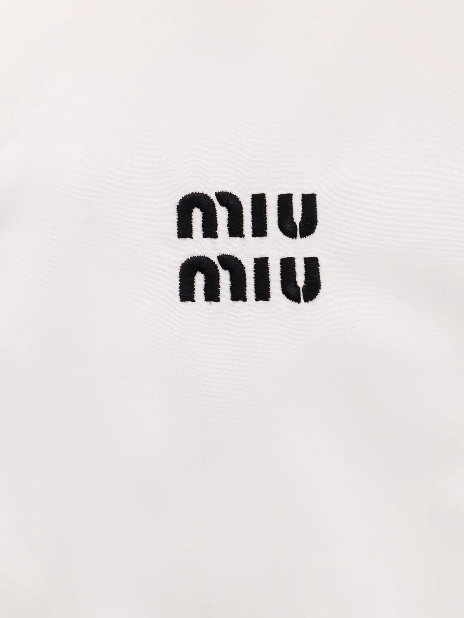 Miu Miu Cotton shirt with Miu Miu embroidery sold by Siebentaschen product image thumbnail 3