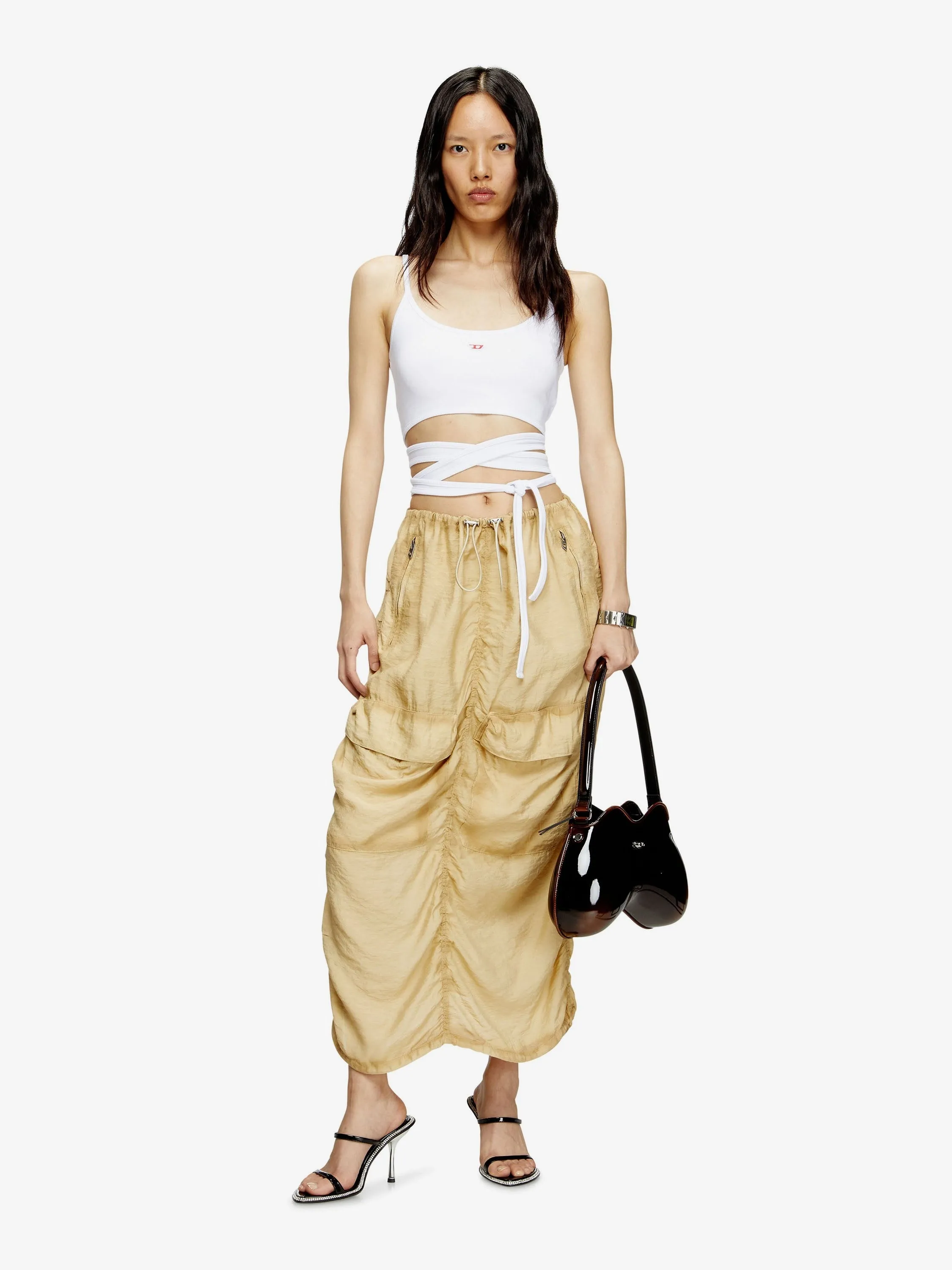 Diesel T-Leya-Tail stretch cotton top sold by Siebentaschen product image thumbnail 2