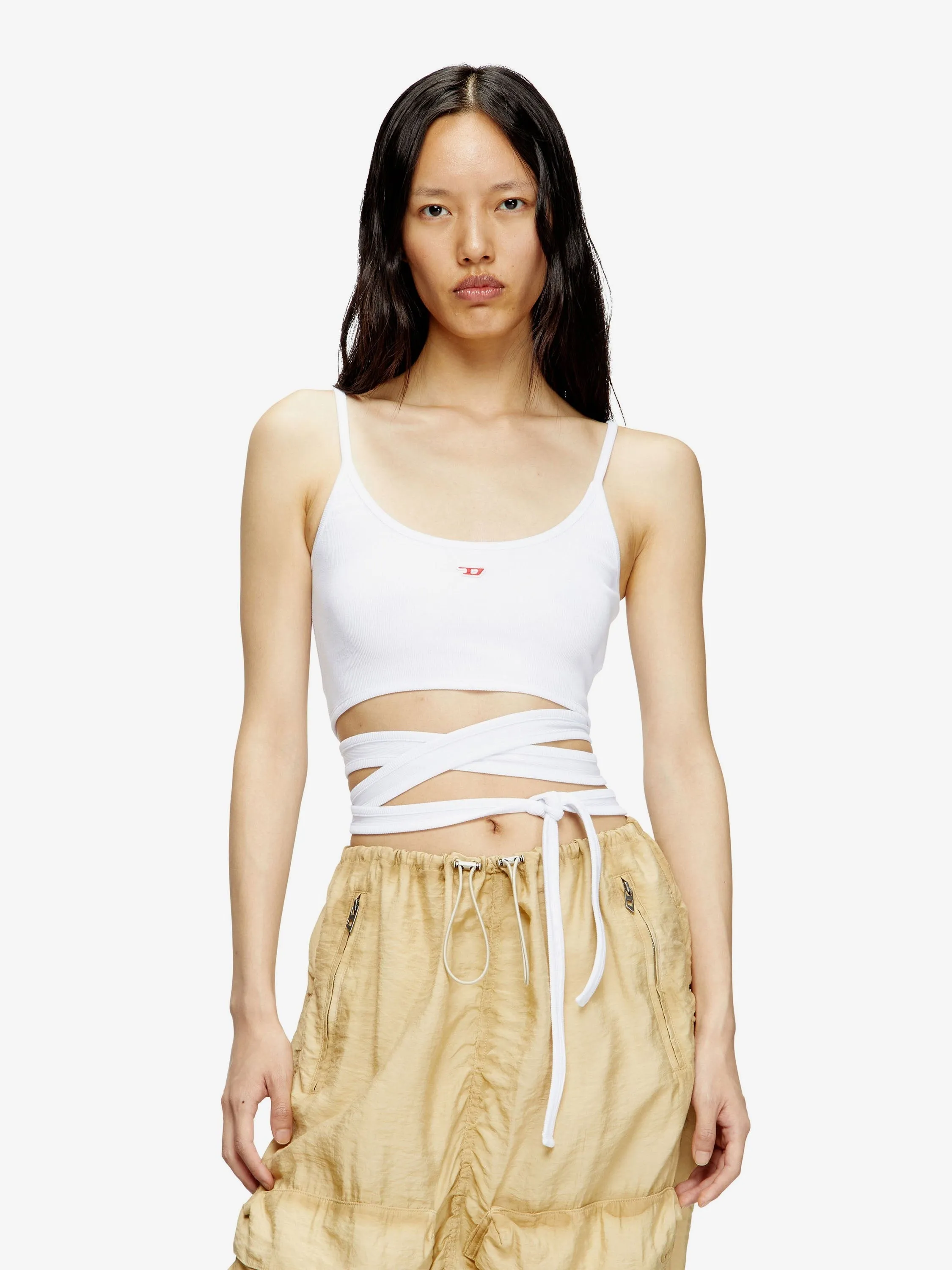 Diesel T-Leya-Tail stretch cotton top sold by Siebentaschen product image thumbnail 3