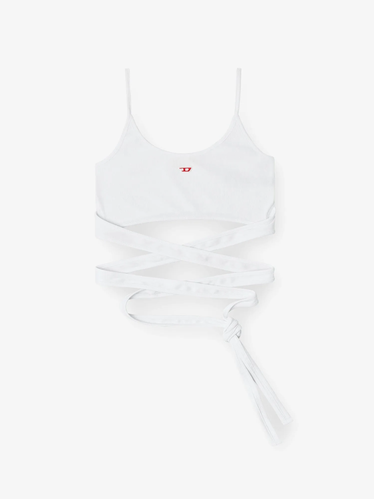 Diesel T-Leya-Tail stretch cotton top sold by Siebentaschen