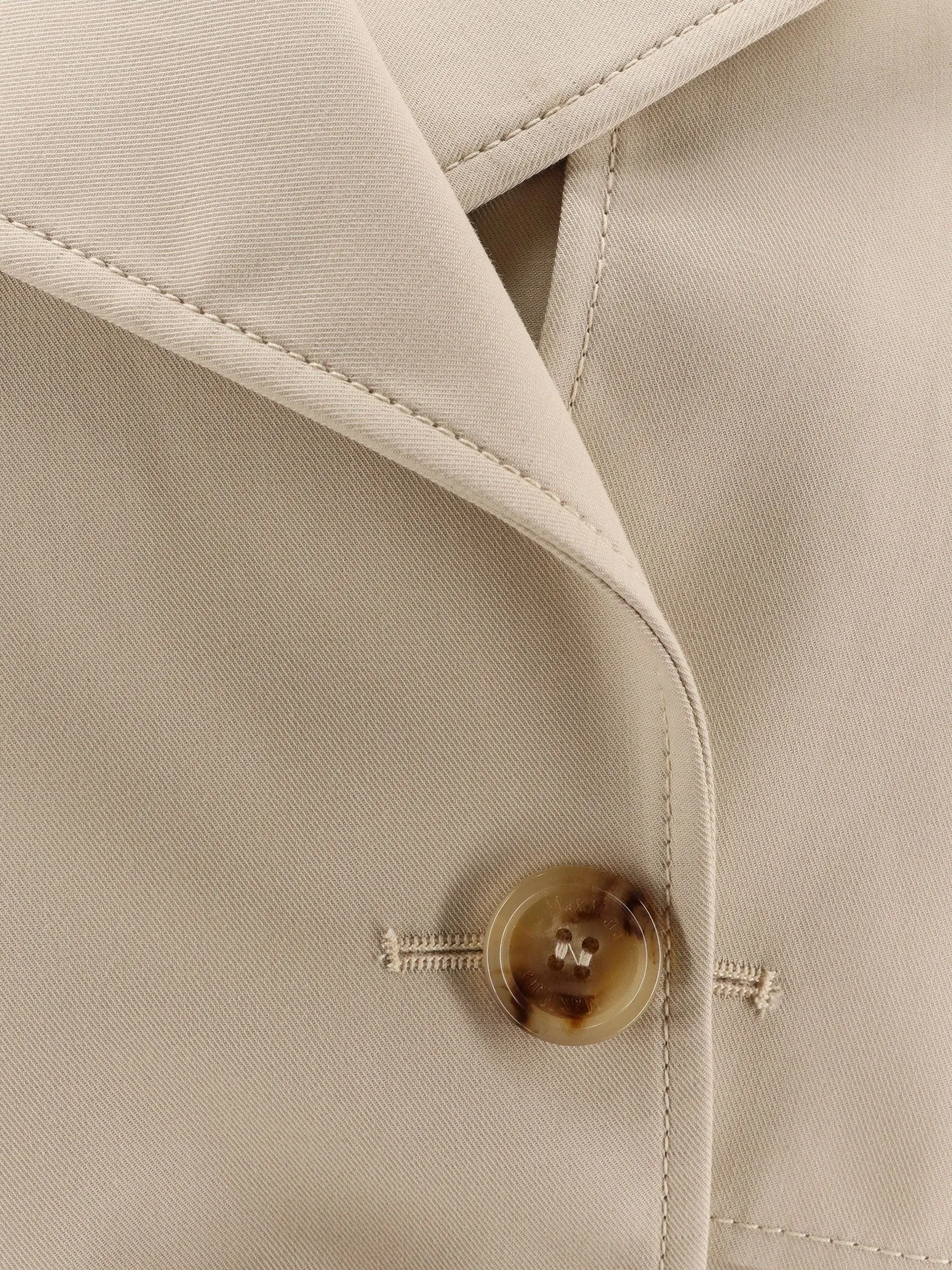 Max Mara Cotton gabardine Sigfrid cape sold by Siebentaschen product image thumbnail 5