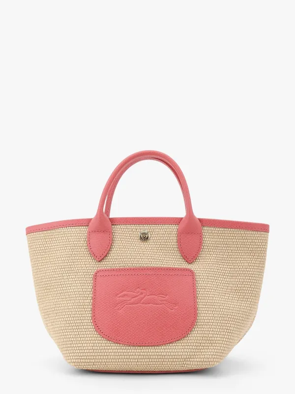 LONGCHAMP PARIS Le Panet Pliage rafia crossbody bag sold by Siebentaschen