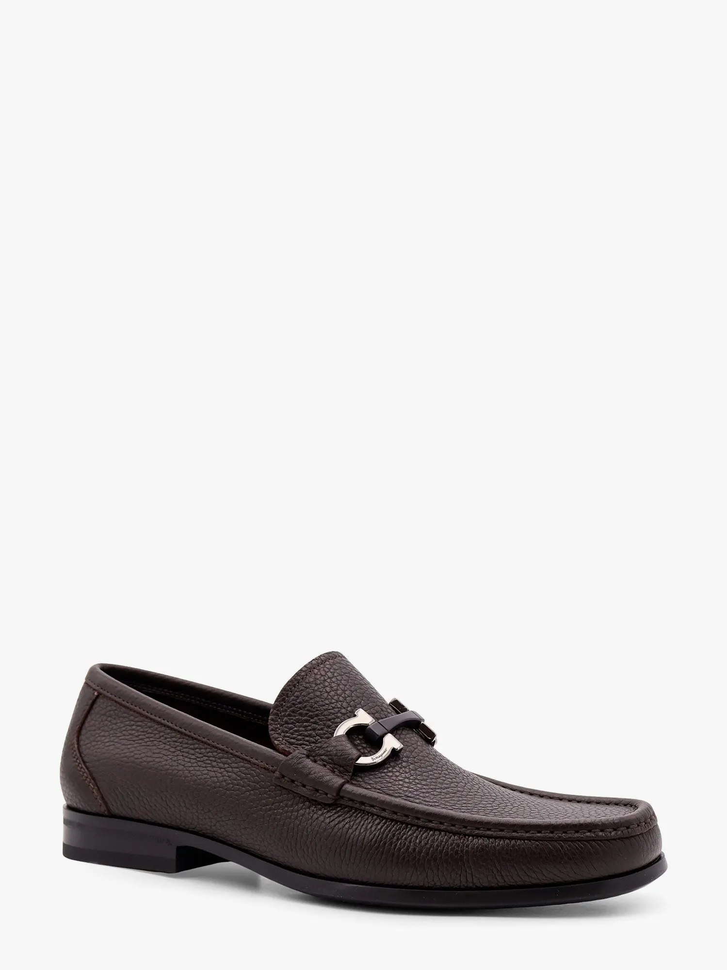 Ferragamo Grandioso leather loafer with gancini detail sold by Siebentaschen product image thumbnail 2