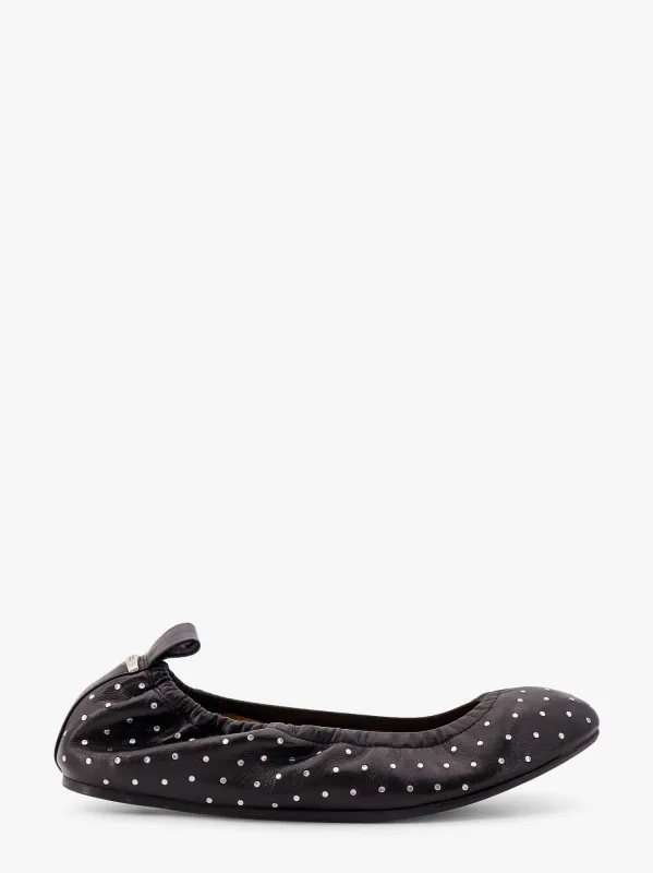 Isabel Marant Leather ballerinas with stud detail sold by Siebentaschen