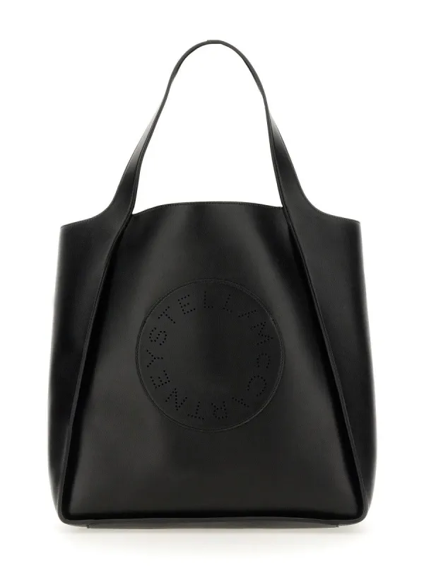 stella mccartney SQUARE TOTE BAG WITH LOGO sold by Siebentaschen