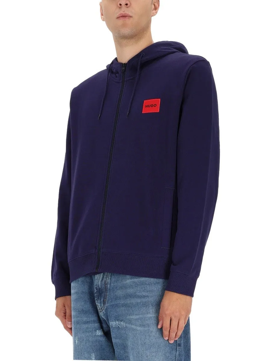 Hugo "DAPLE" SWEATSHIRT WITH LOGO sold by Siebentaschen product image thumbnail 4