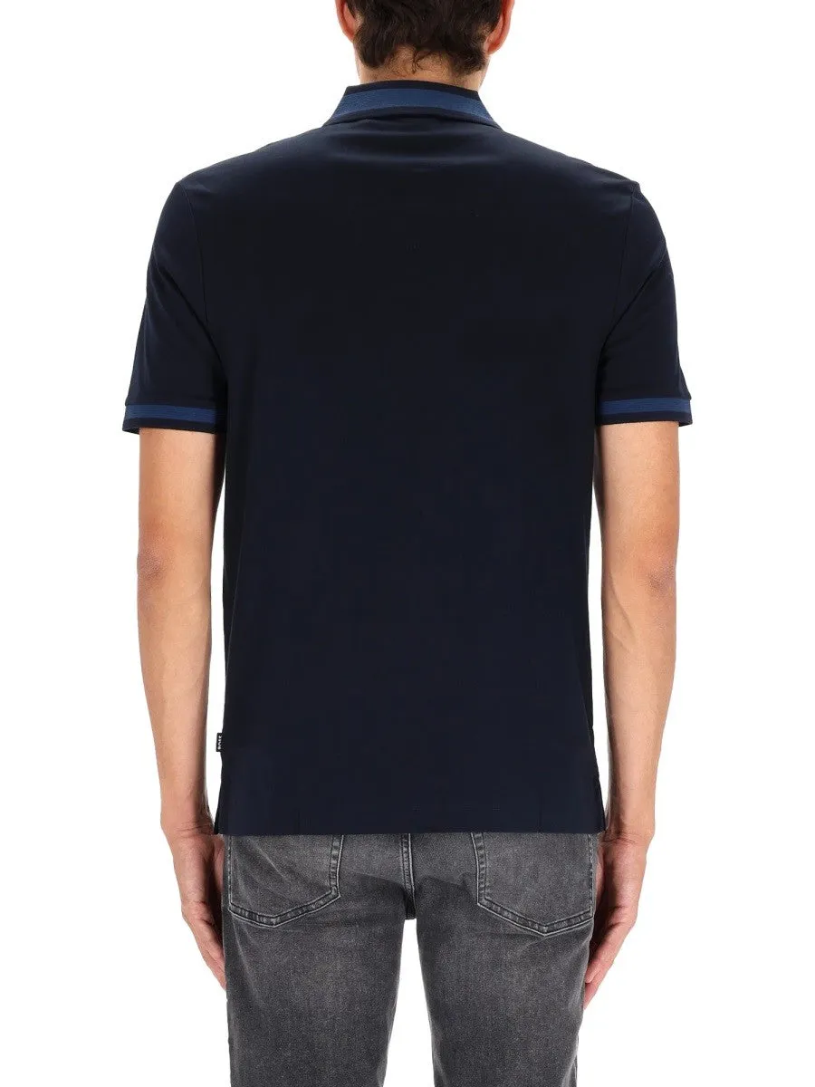 Boss POLO SHIRT WITH MACHINED DETAILS sold by Siebentaschen product image thumbnail 4