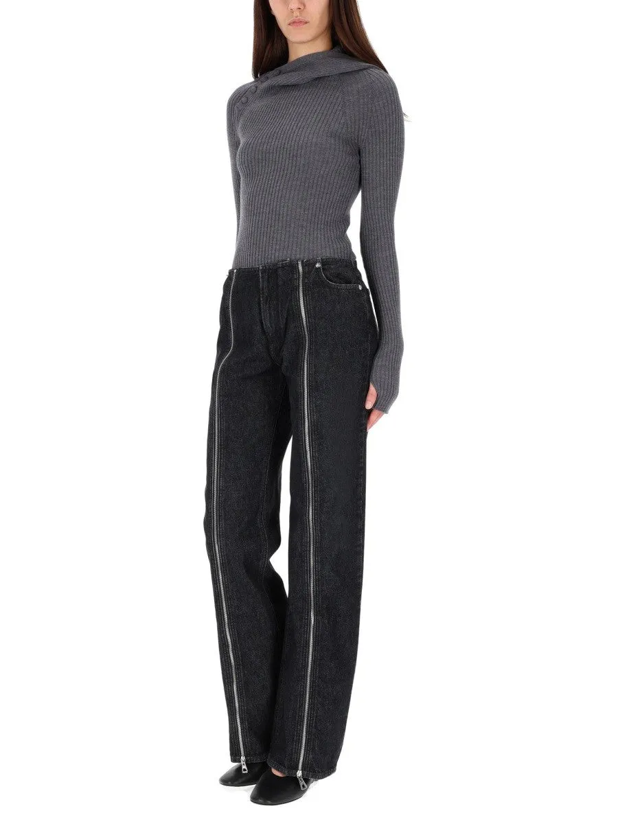 JEAN PAUL GAULTIER RIBBED WOOL SWEATER sold by Siebentaschen product image thumbnail 2