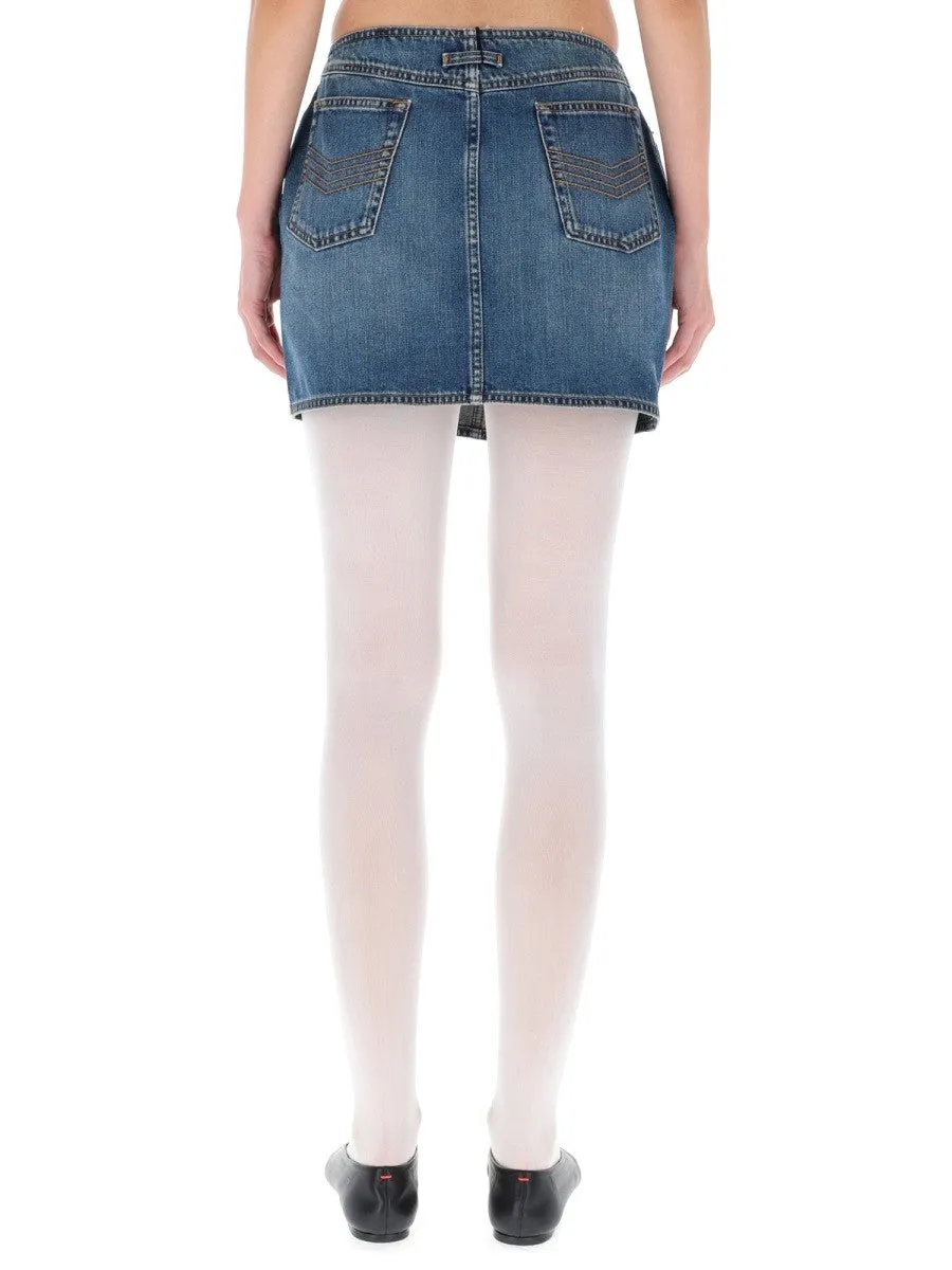 JEAN PAUL GAULTIER MINISKIRT WITH DOUBLE ZIPPER sold by Siebentaschen product image thumbnail 4