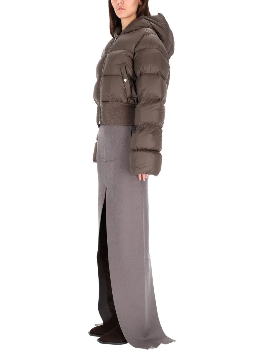 RICK OWENS LONG SKIRT WITH CENTER SLITS sold by Siebentaschen product image thumbnail 4