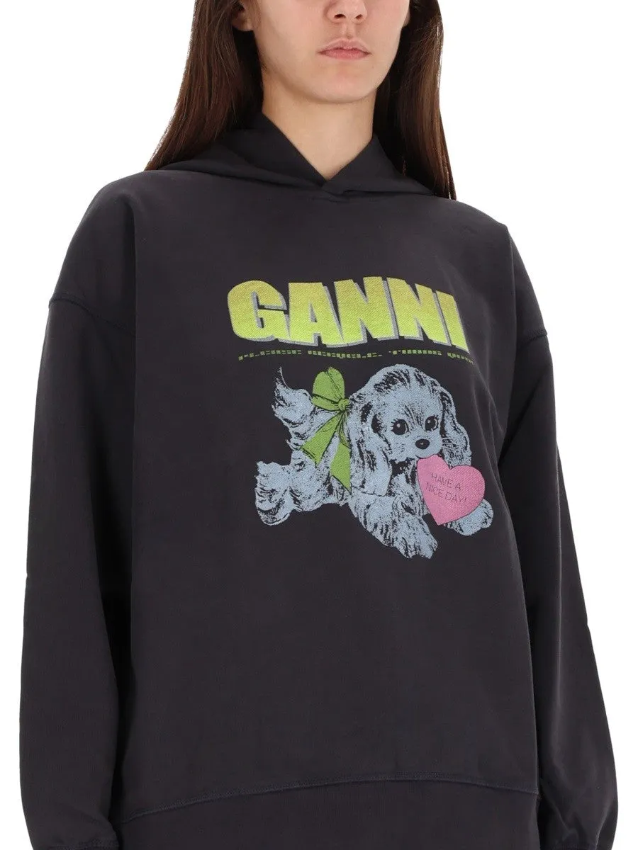 GANNI "PUPPY" SWEATSHIRT sold by Siebentaschen product image thumbnail 4