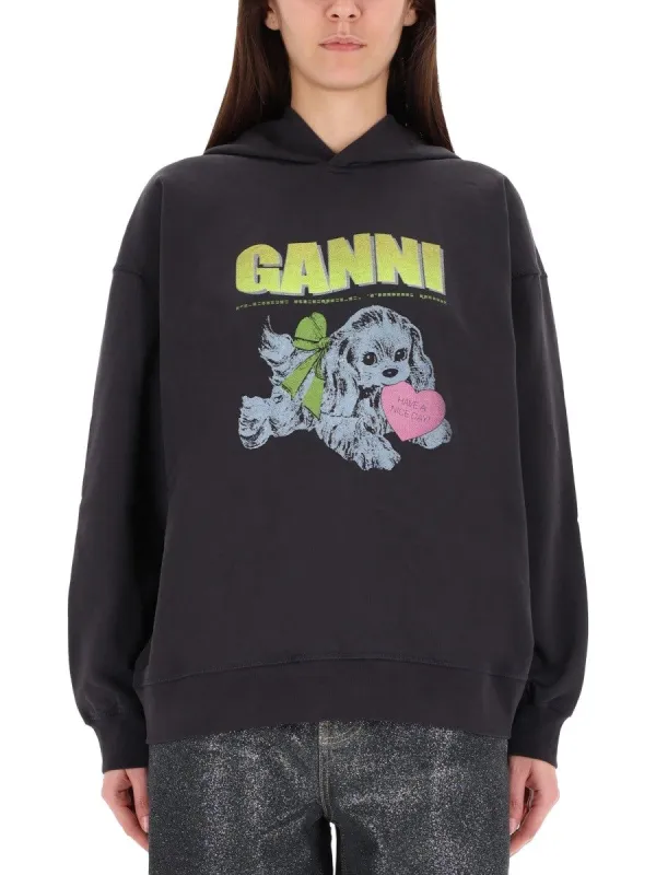 GANNI "PUPPY" SWEATSHIRT sold by Siebentaschen