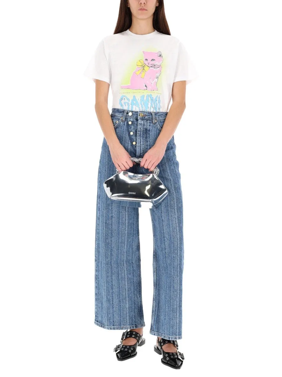 GANNI T-SHIRT "KITTY" sold by Siebentaschen product image thumbnail 2