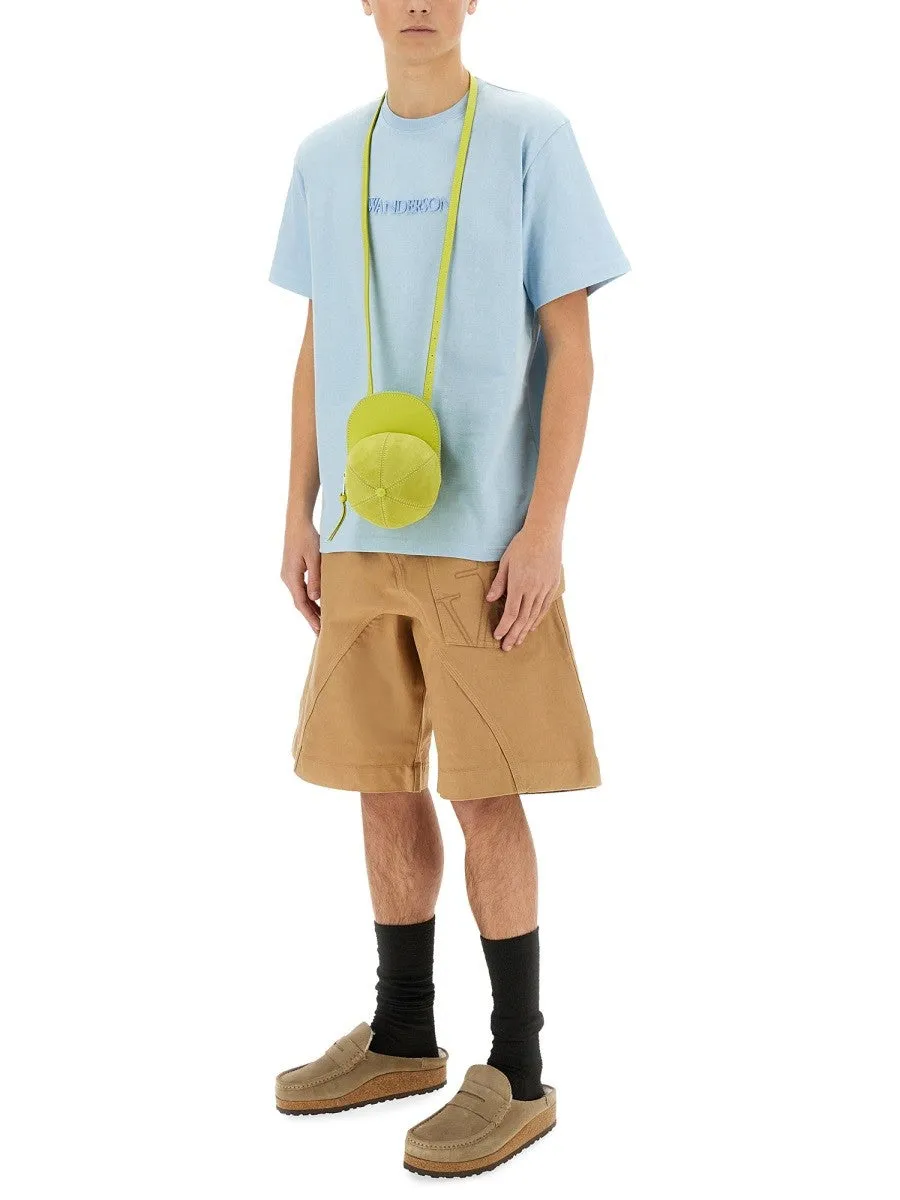 jw anderson T-SHIRT WITH LOGO EMBROIDERY sold by Siebentaschen product image thumbnail 2