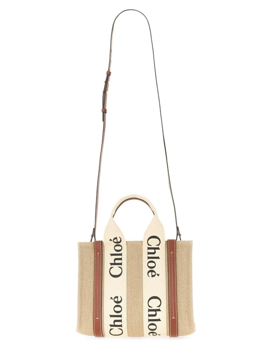 CHLOÉ BORSA TOTE "WOODY" SMALL sold by Siebentaschen product image thumbnail 2