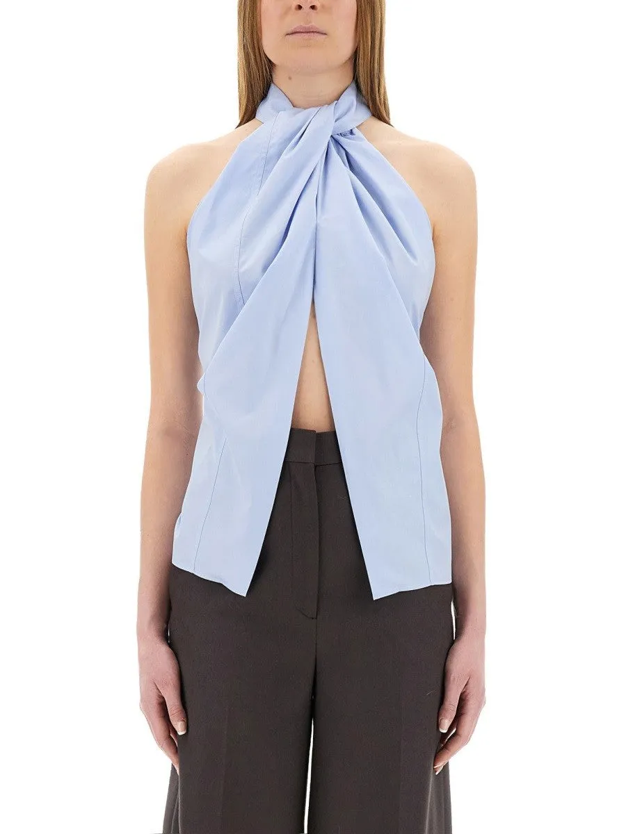 stella mccartney SLEEVELESS TOP WITH PANEL sold by Siebentaschen