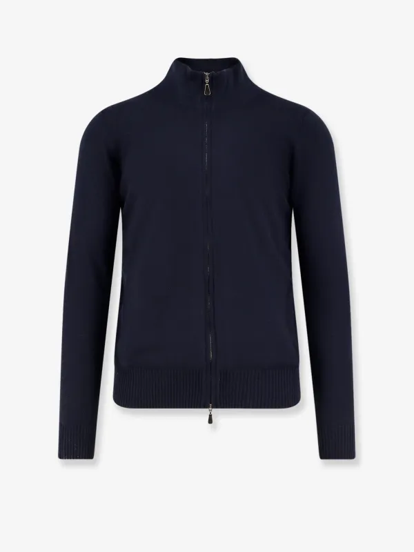 ALPHA-STUDIO Wool cardigan sold by Siebentaschen