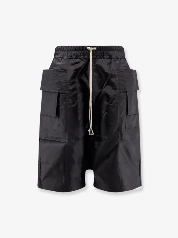 Drkshdw Creatch Cargo Pods recycled nylon shorts sold by Siebentaschen