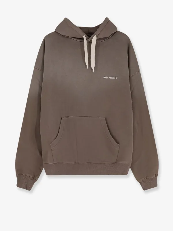 AXEL ARIGATO Organic cotton hooded sweatshirt sold by Siebentaschen