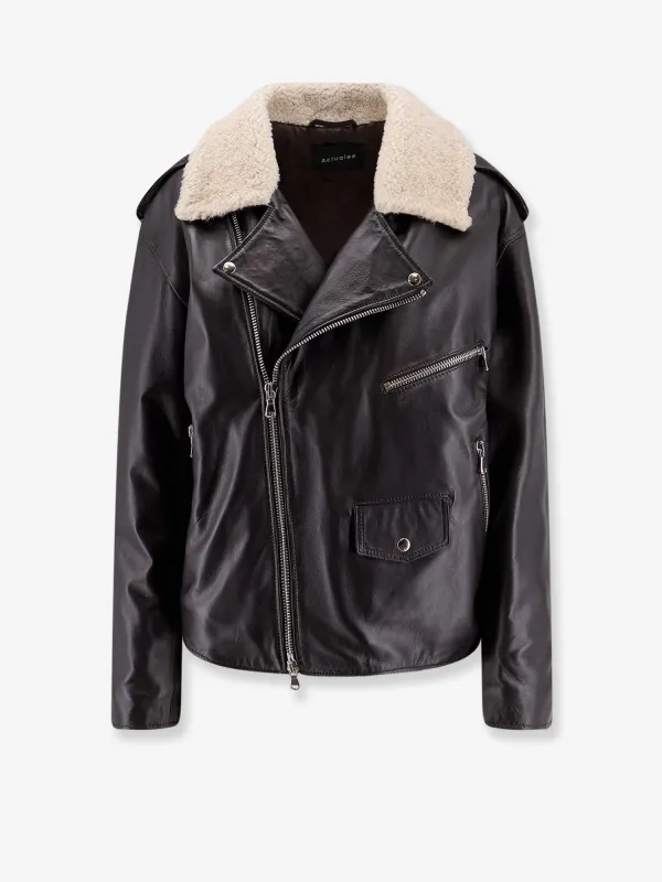 Actualee Leather jacket sold by Siebentaschen