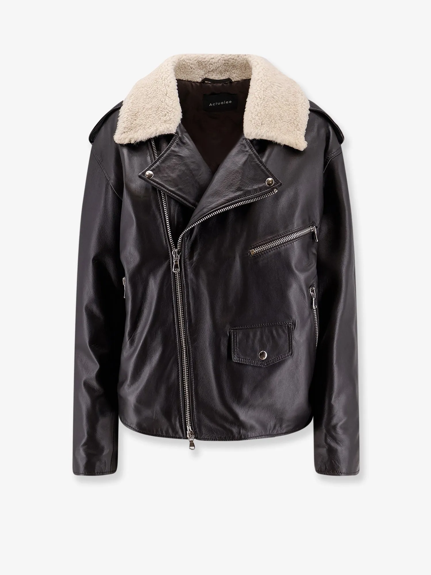 Actualee Leather jacket sold by Siebentaschen