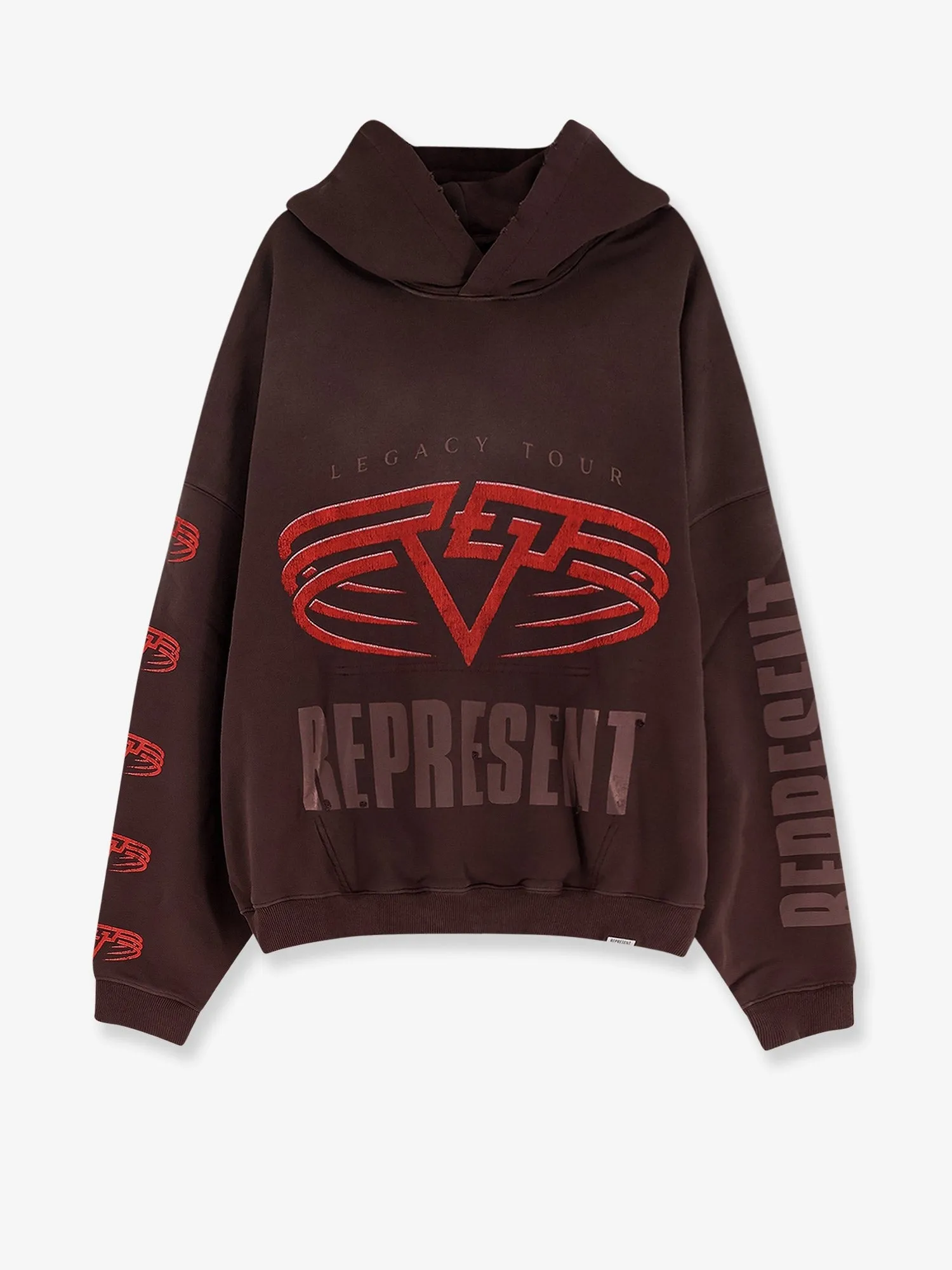 Represent Living Legacy reversible cotton hooded sweatshirt sold by Siebentaschen