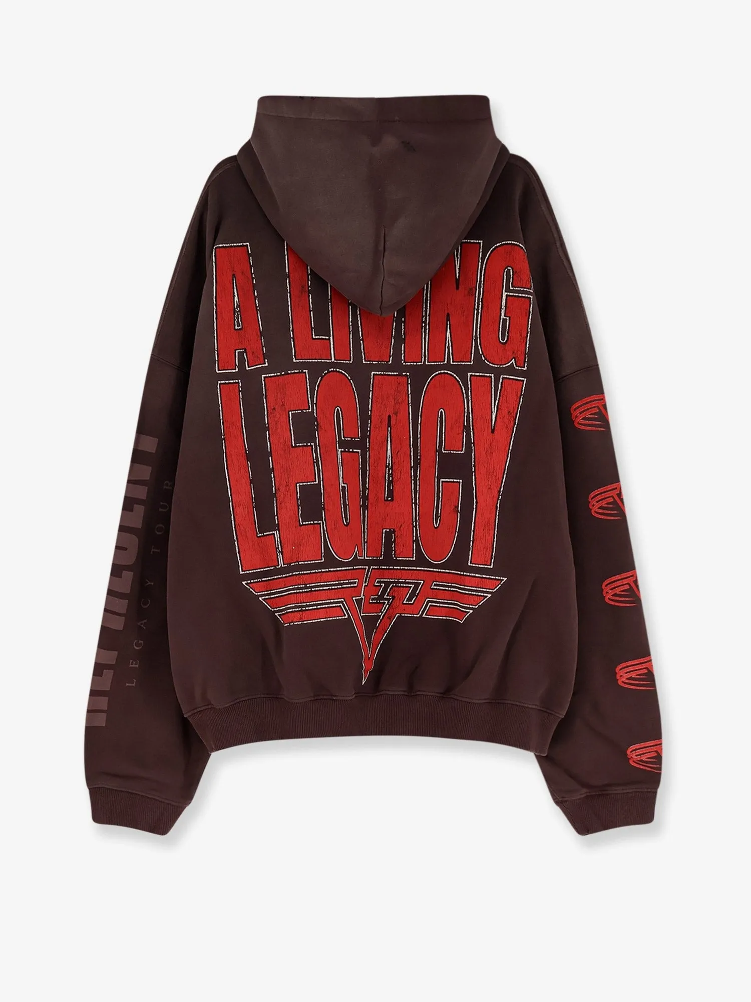 Represent Living Legacy reversible cotton hooded sweatshirt sold by Siebentaschen product image thumbnail 2