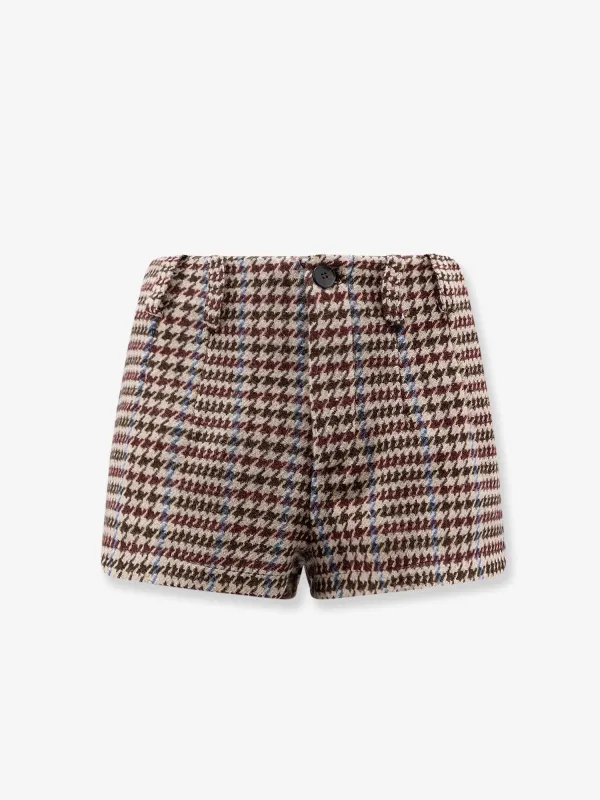 Actualee Tartan shorts sold by Siebentaschen