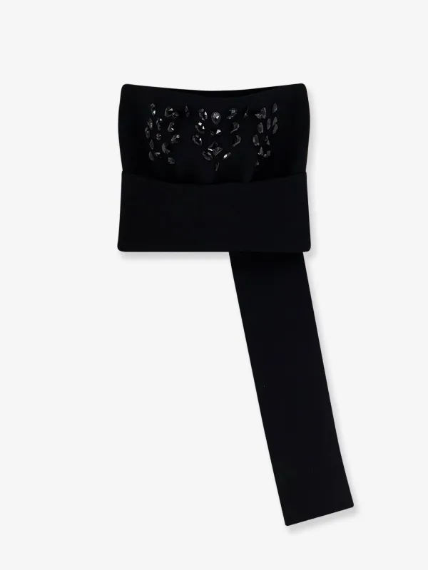 alberta ferretti Wool knit top sold by Siebentaschen