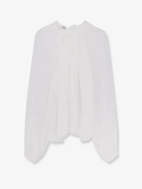 alberta ferretti Chiffon shirt sold by Siebentaschen