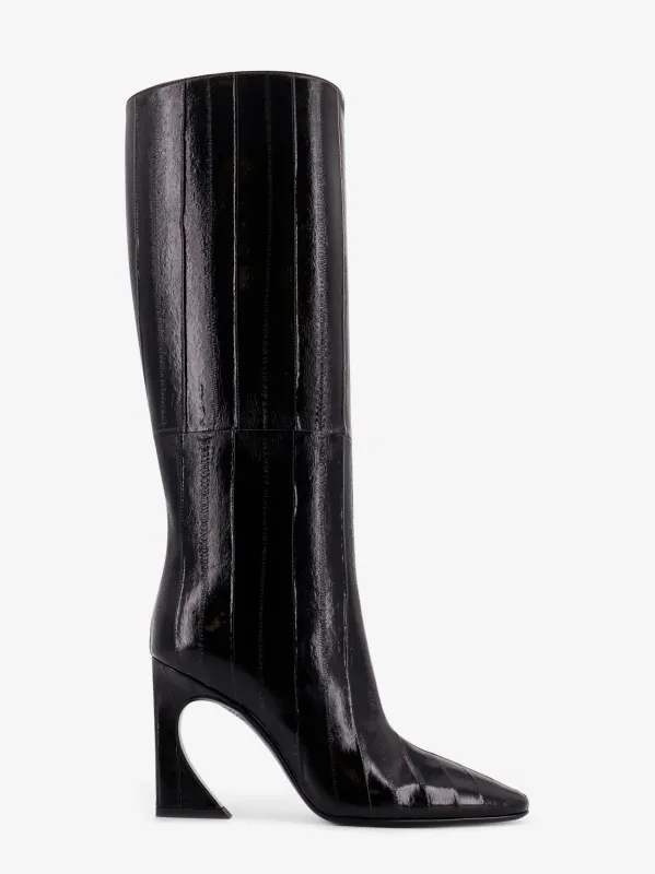 Fendi Fendi Arco hagfish leather boots sold by Siebentaschen