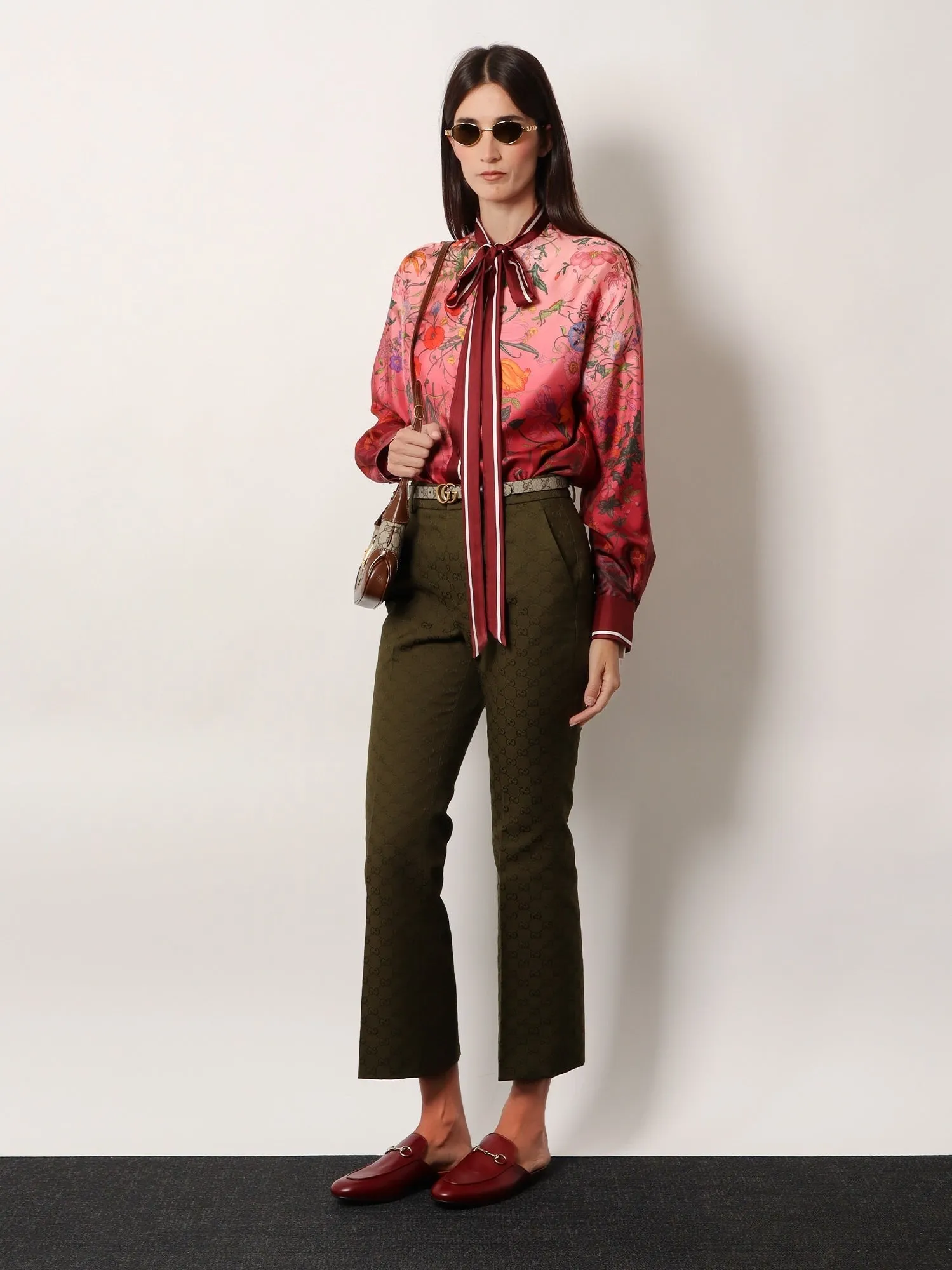 Gucci Silk shirt with Gucci Flora print sold by Siebentaschen product image thumbnail 2