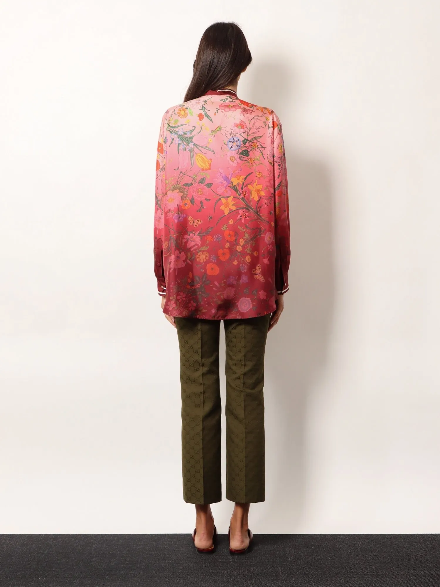 Gucci Silk shirt with Gucci Flora print sold by Siebentaschen product image thumbnail 4