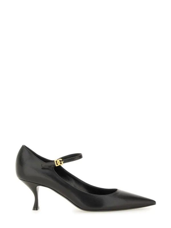 Dolce & Gabbana LEATHER PUMPS sold by Siebentaschen